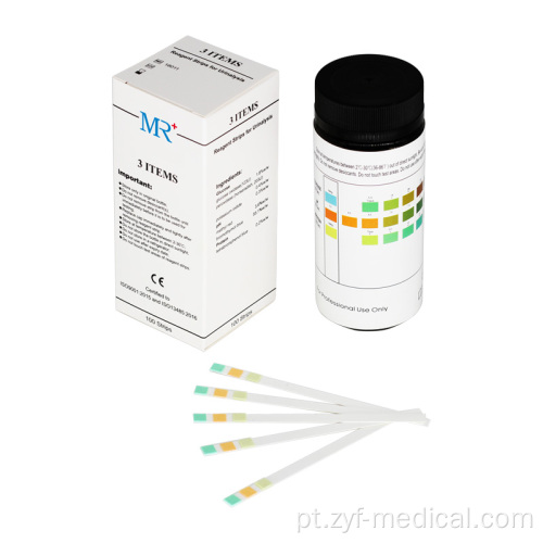 Kit de teste de reagentes de reagente de urina de tira de urina